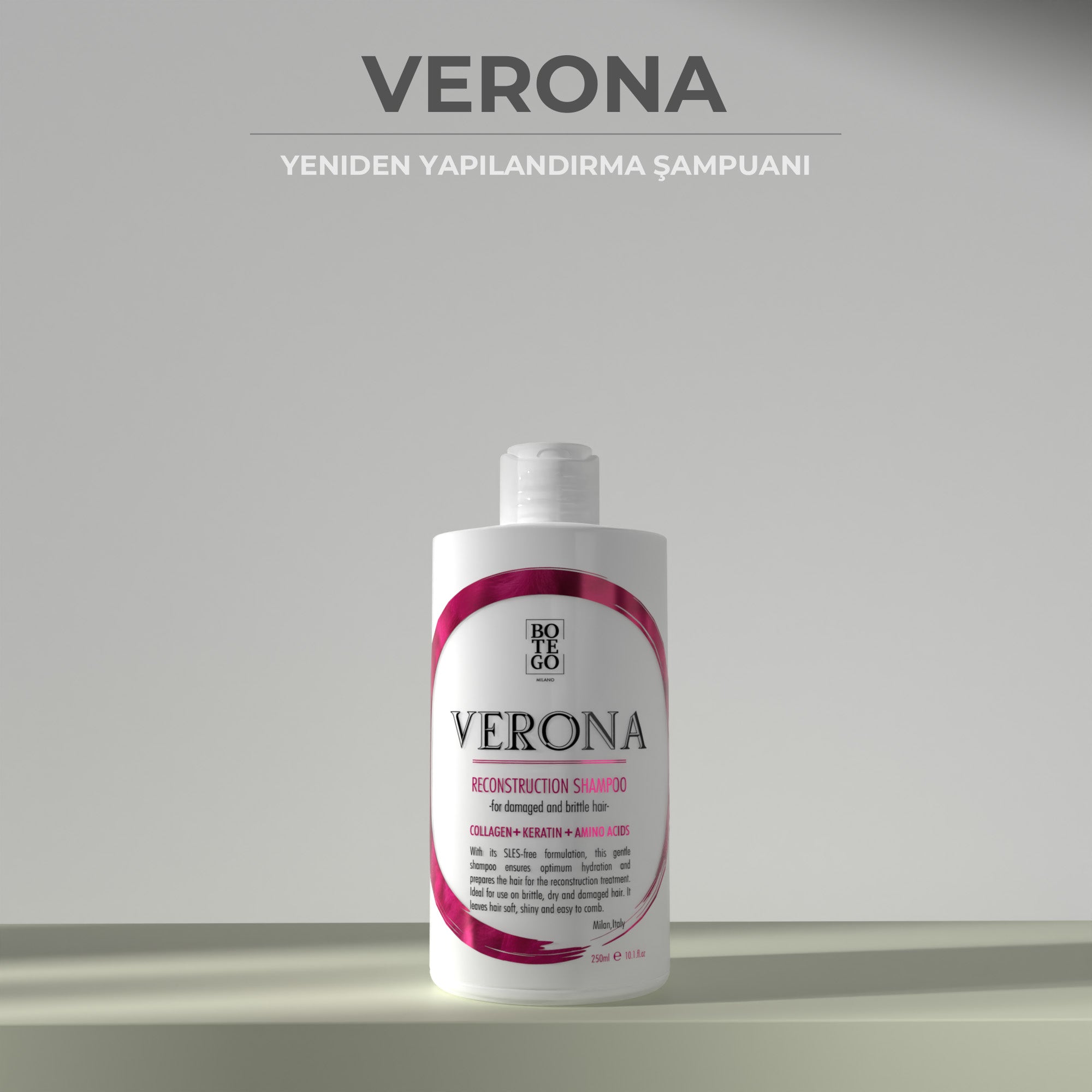 Verona Reconstruction Yeniden Yapılandırma Şampuanı 250 ml